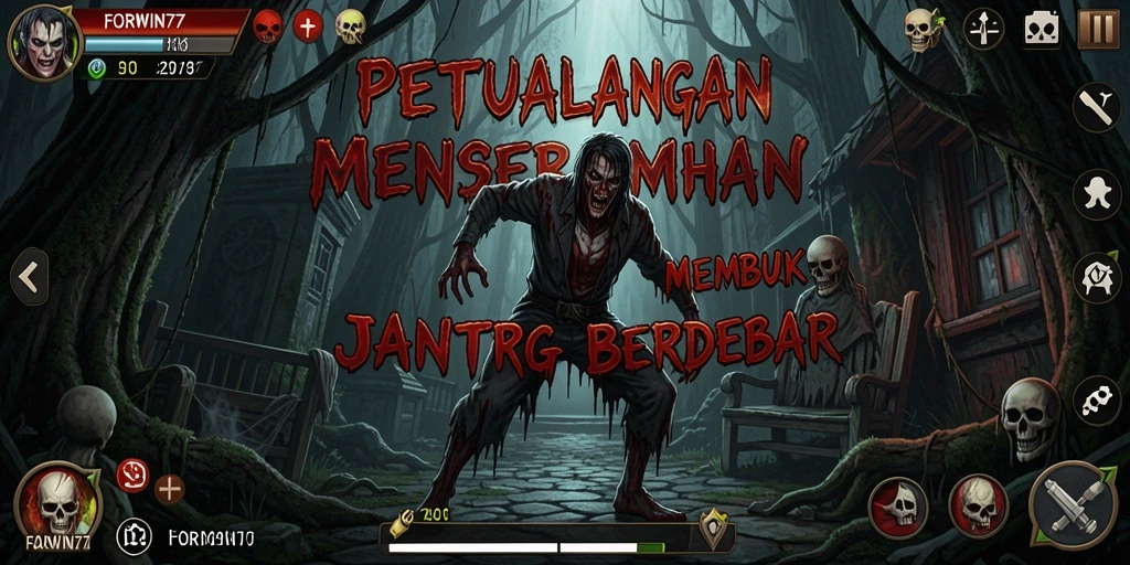 Gameplay menakutkan penuh ketegangan yang menunggu eksplorasi.