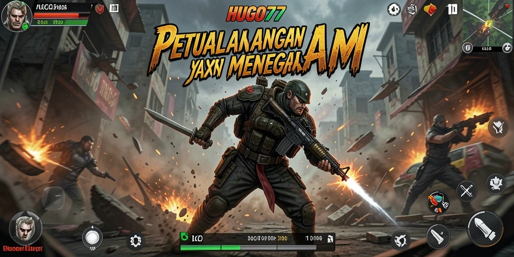 Gameplay mendebarkan HUGO77 menampilkan aksi seru dan tantangan menarik.