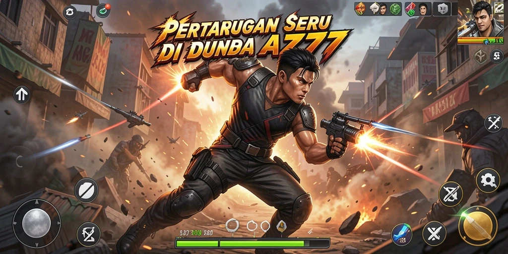 Gameplay Action seru di MAJ777 dengan pertarungan yang mendebarkan.