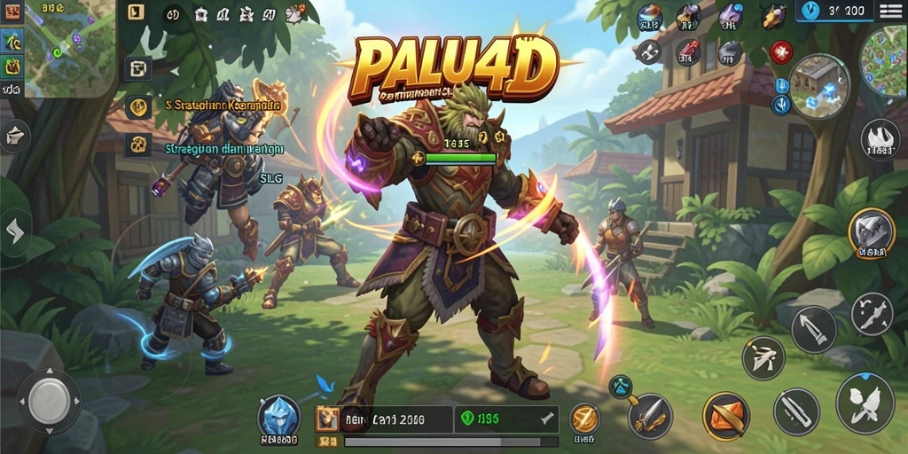 Tampilan menarik dari gameplay SLG PALU4D yang menantang.