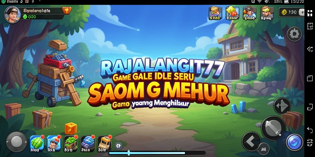 Tampilan gameplay seru di RAJALANGIT77 dengan aksi Idle yang menghibur.