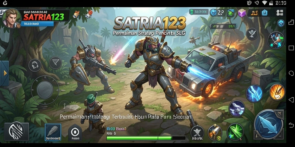 Tampilkan gameplay seru dan strategi mendalam dalam SATRIA123.