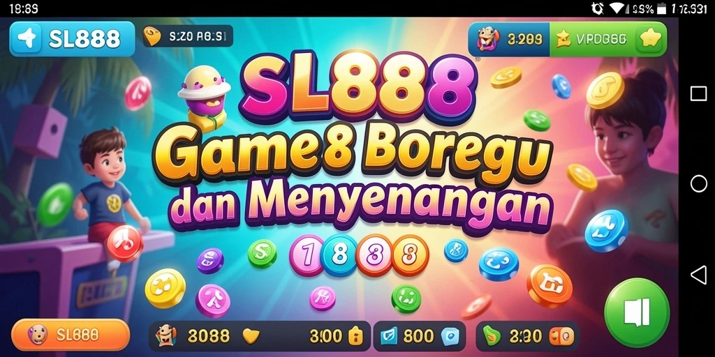 Tampilan gameplay SL888 yang menarik dan seru saat bermain Bingo.