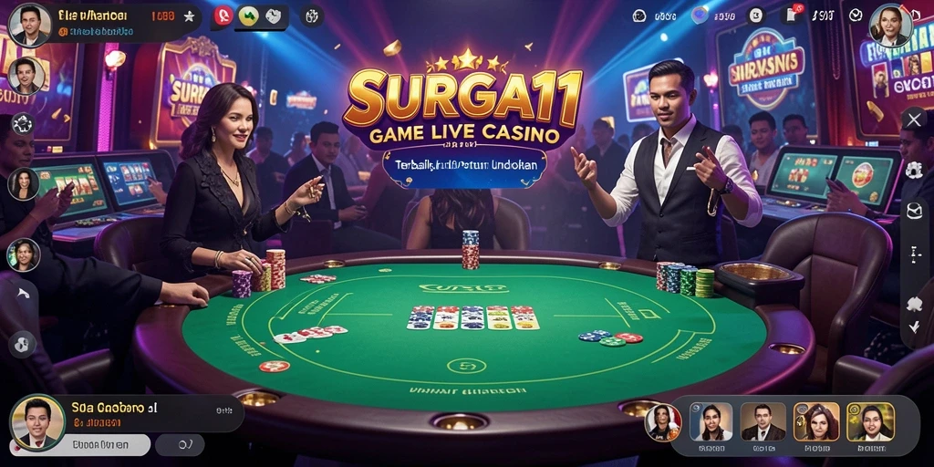 Tampilan gameplay SURGA11 yang menarik dan interaktif.